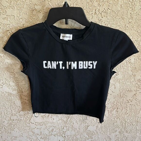 Jen Lettuce Baby Tee in Black - Picture 6 of 11